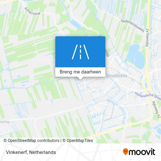 Vinkenerf kaart