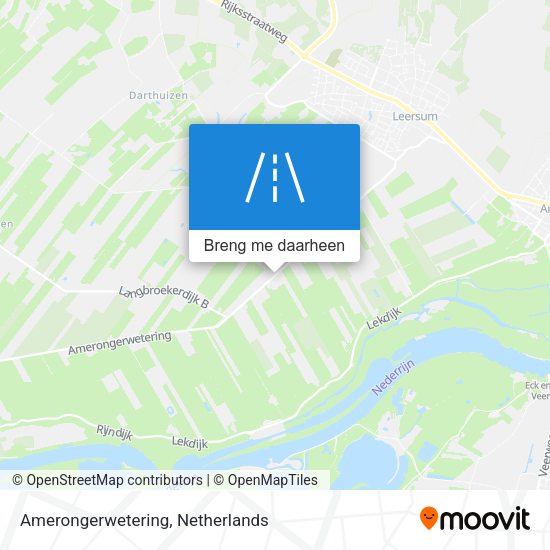 Amerongerwetering kaart