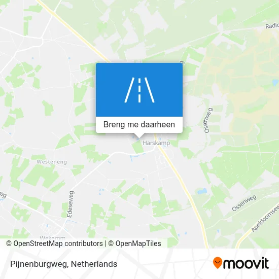 Pijnenburgweg kaart