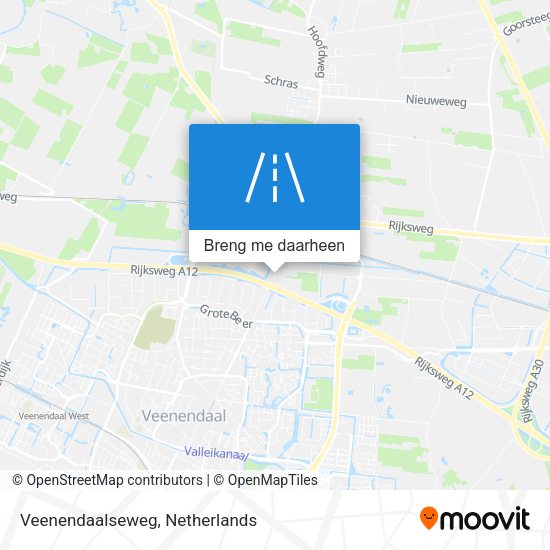 Veenendaalseweg kaart