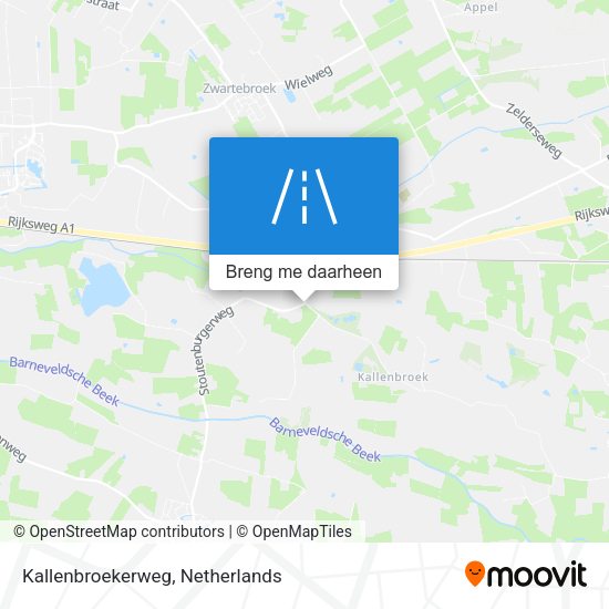 Kallenbroekerweg kaart