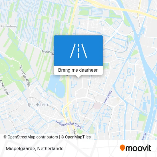 Mispelgaarde kaart