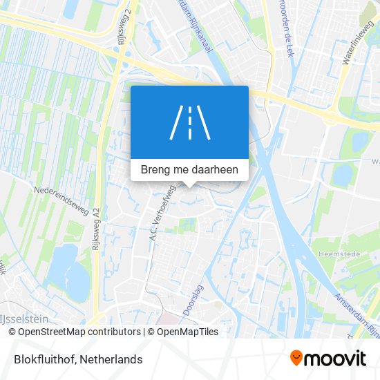 Blokfluithof kaart