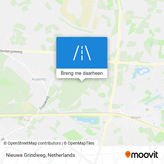 Nieuwe Grindweg kaart