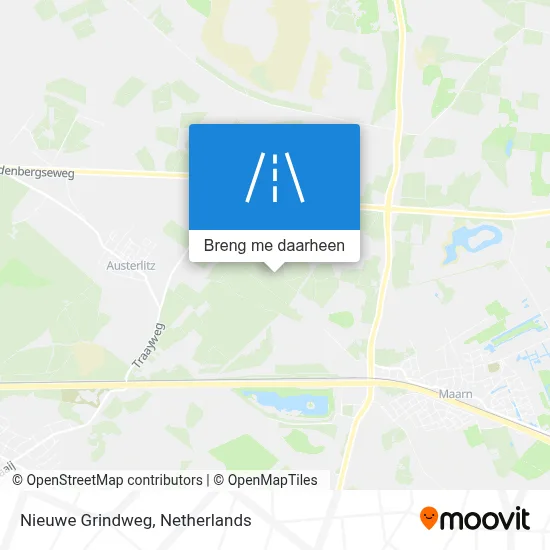 Nieuwe Grindweg kaart
