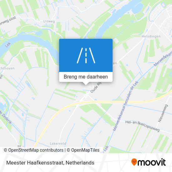 Meester Haafkensstraat kaart