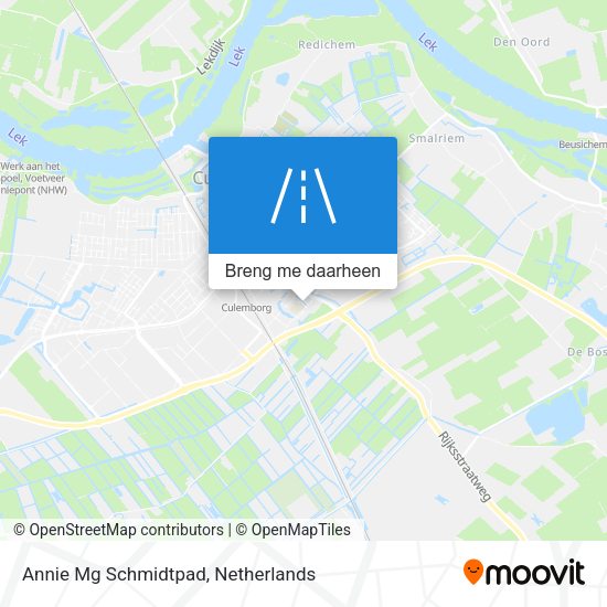 Annie Mg Schmidtpad kaart