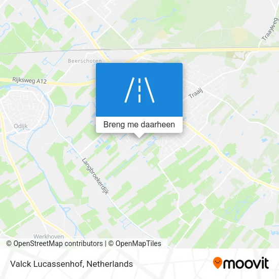 Valck Lucassenhof kaart