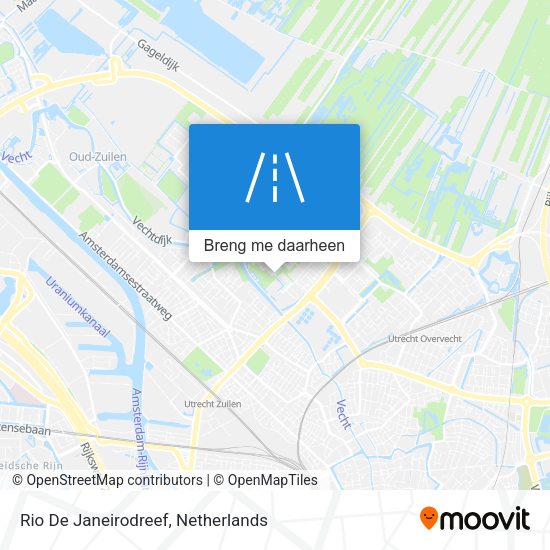 Rio De Janeirodreef kaart