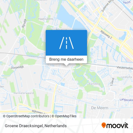 Groene Draecksingel kaart