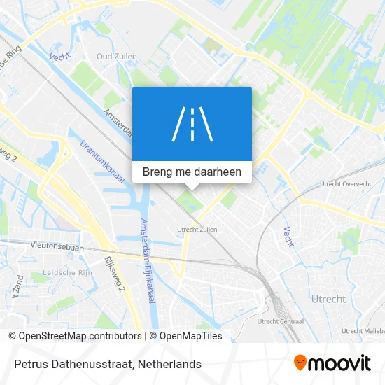 Petrus Dathenusstraat kaart