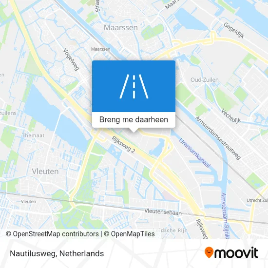 Nautilusweg kaart
