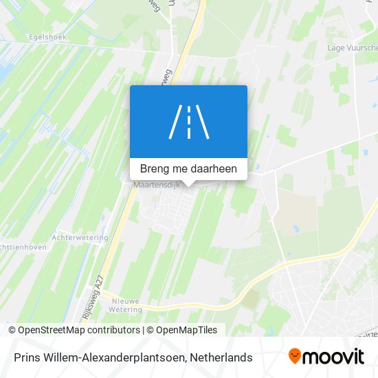 Prins Willem-Alexanderplantsoen kaart