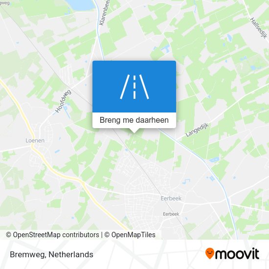 Bremweg kaart