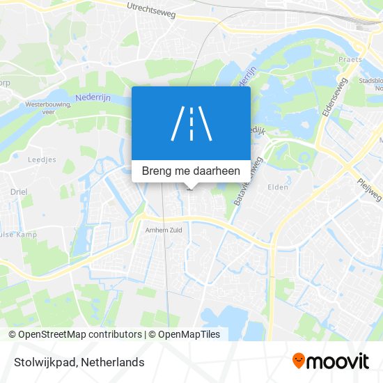 Stolwijkpad kaart