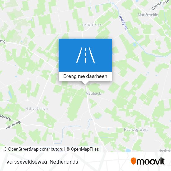 Varsseveldseweg kaart