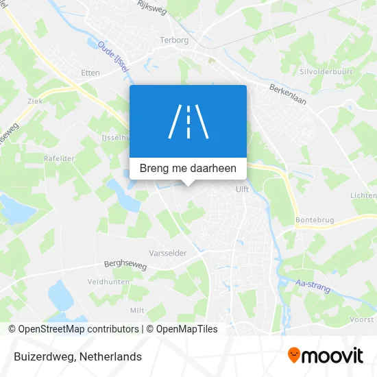 Buizerdweg kaart