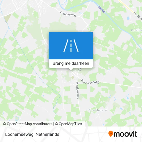 Lochemseweg kaart