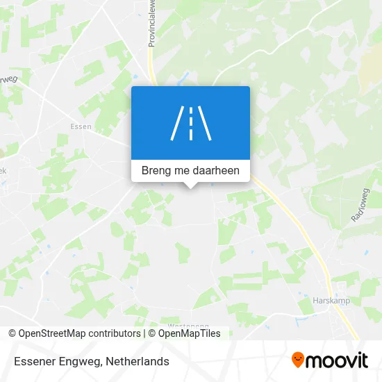 Essener Engweg kaart