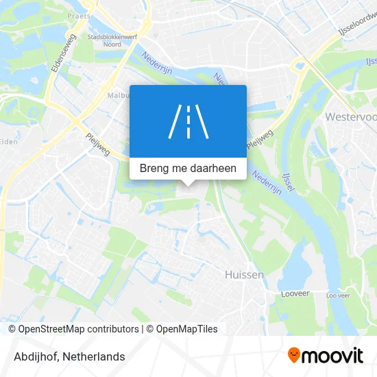 Abdijhof kaart