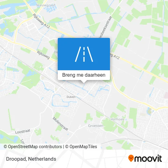 Droopad kaart