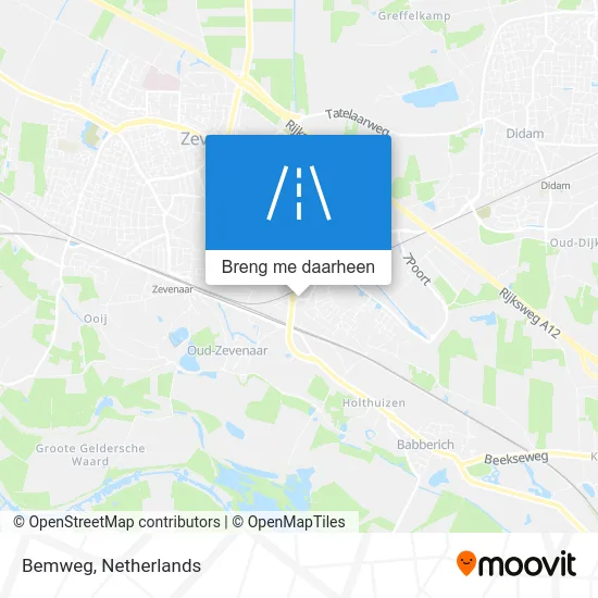 Bemweg kaart