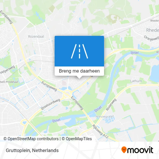 Gruttoplein kaart