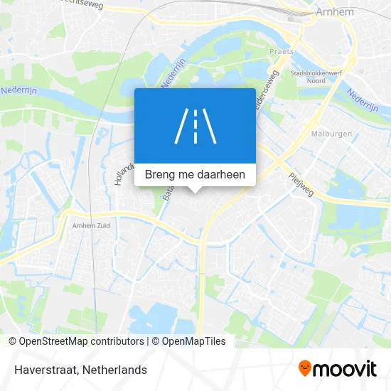 Haverstraat kaart