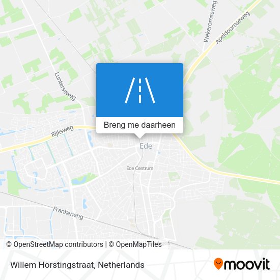 Willem Horstingstraat kaart