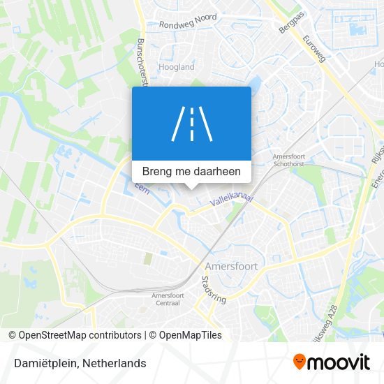Damiëtplein kaart