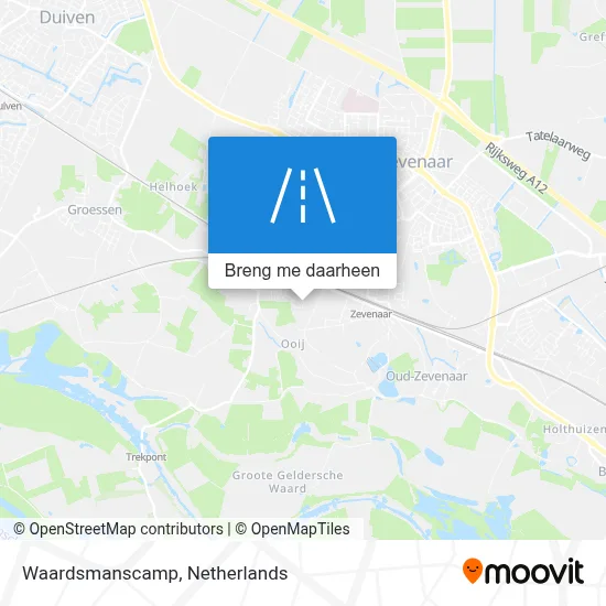 Waardsmanscamp kaart