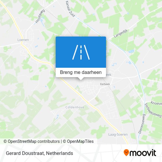 Gerard Doustraat kaart