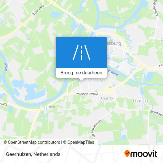 Geerhuizen kaart