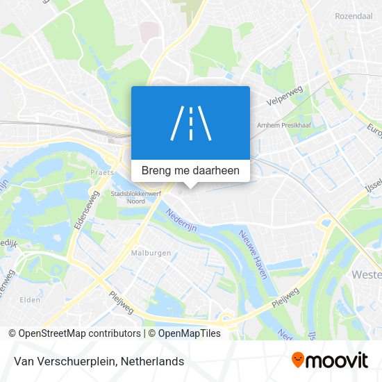 Van Verschuerplein kaart