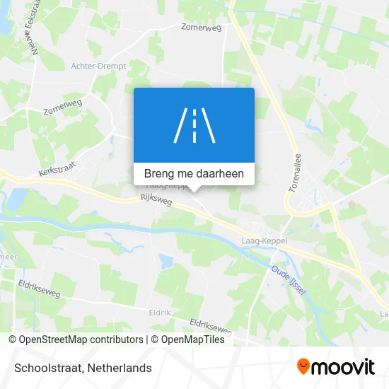 Schoolstraat kaart