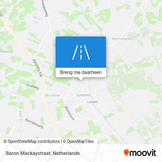 Baron Mackaystraat kaart