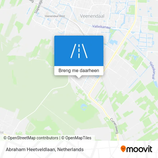 Abraham Heetveldlaan kaart