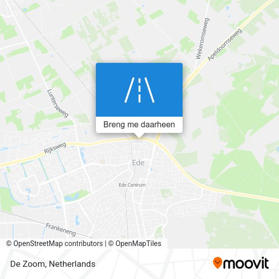 De Zoom kaart