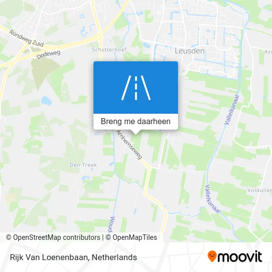 Rijk Van Loenenbaan kaart