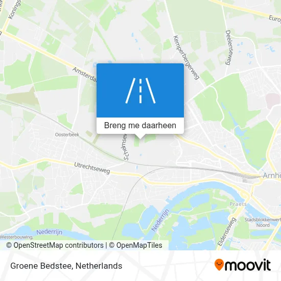 Groene Bedstee kaart