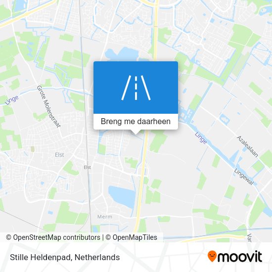 Stille Heldenpad kaart
