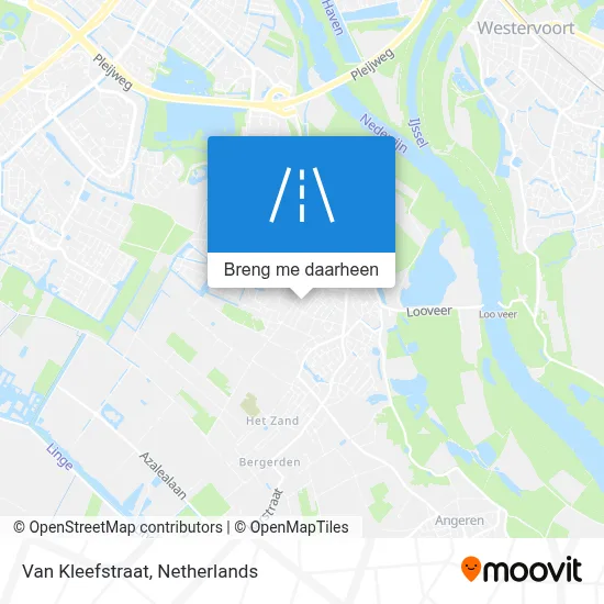 Van Kleefstraat kaart