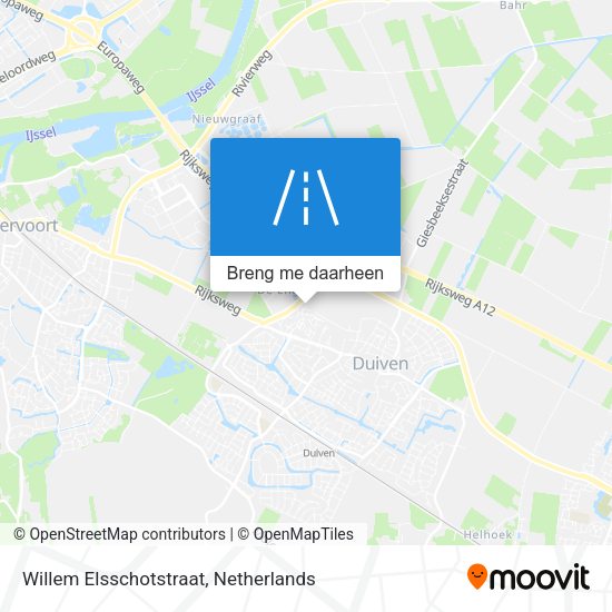 Willem Elsschotstraat kaart