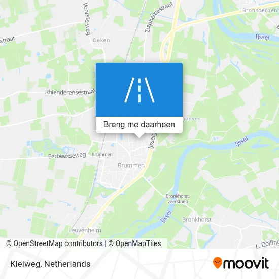 Kleiweg kaart