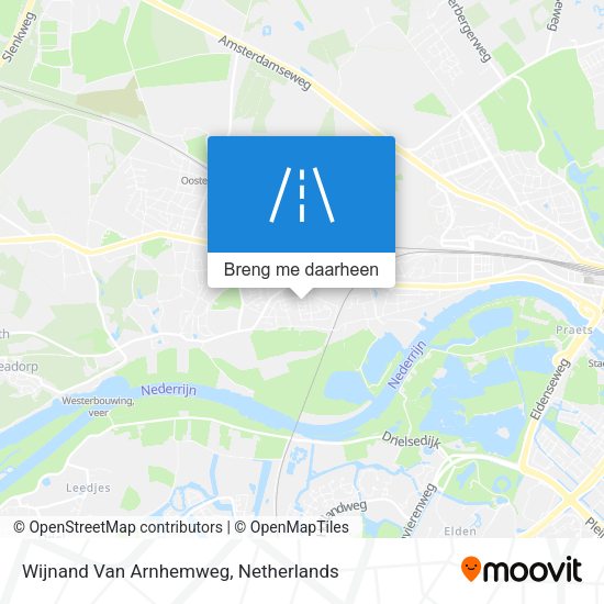Wijnand Van Arnhemweg kaart