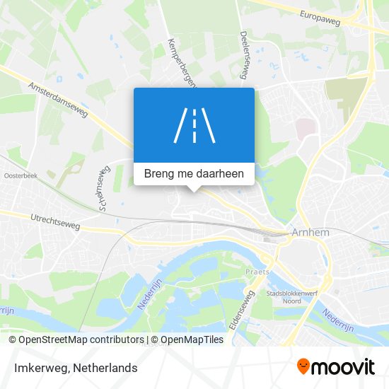 Imkerweg kaart