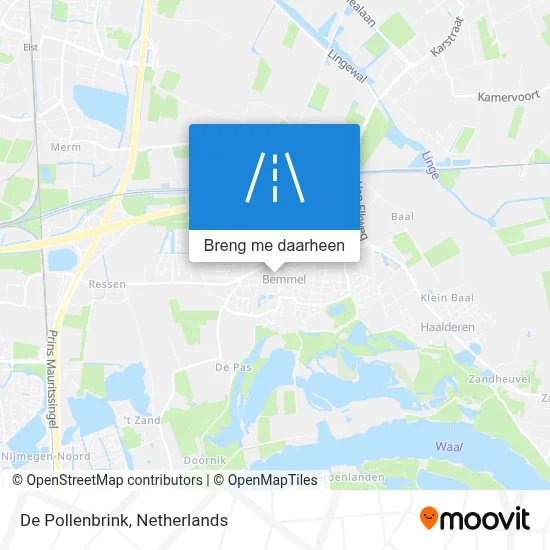 De Pollenbrink kaart