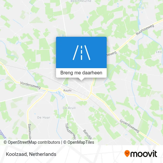 Koolzaad kaart