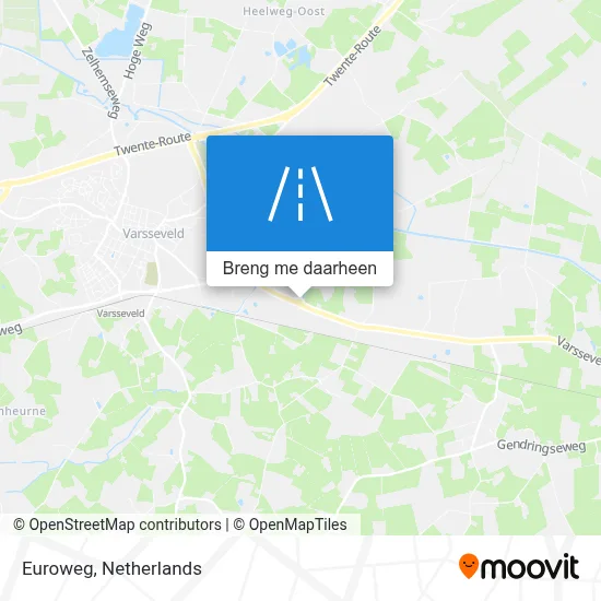 Euroweg kaart