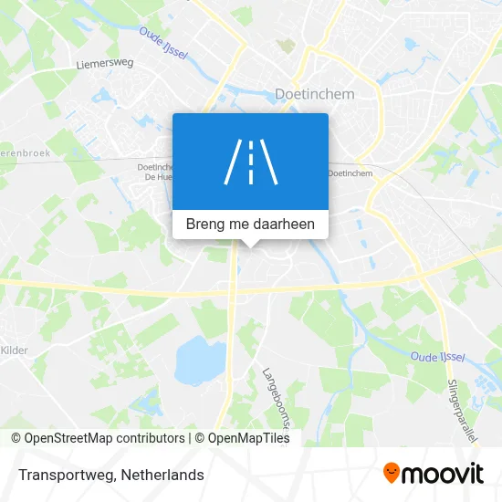 Transportweg kaart